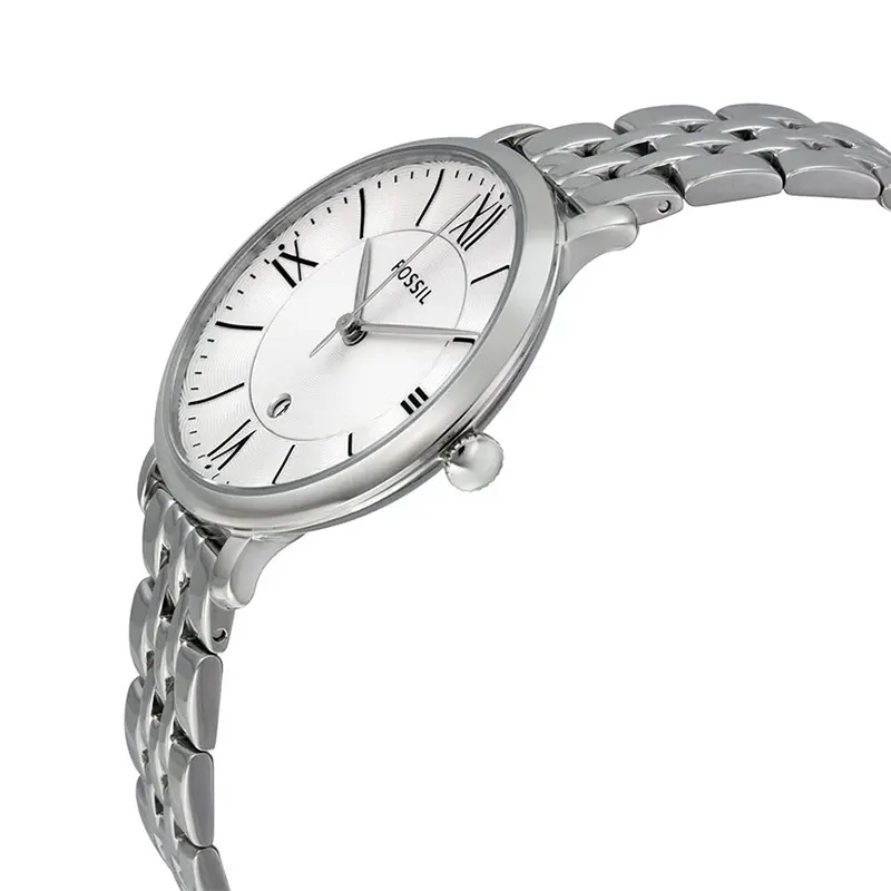 Fossil Jacqueline Silver-tone Dial Ladies Watch- ES3433